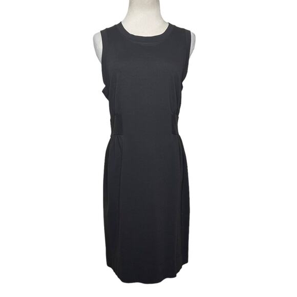 Theory chocolate brown sleeveless mini dress size Medium - Picture 1 of 15